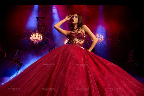 Minirock-Quinceanera-Kleid von Ragazza EV81-681
