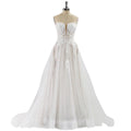 Abiti da Sposa in Pizzo Eleganti per Donna 2024 Senza Maniche Scollatura a V Profonda Abiti Nuziali Brillanti Abito da Sposa a Cuore per Donna Lusso