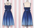 Kurzabendkleid mit Sternenhimmelverlauf für den Homecoming Ball glamouröses Festkleid Y1728