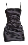 Sexy Schwarzes Kleid Kurzes Homecoming-Kleid Y2034