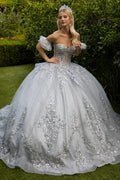 Trägerloses Korsett-Ballkleid von GLS Gloria GL3519