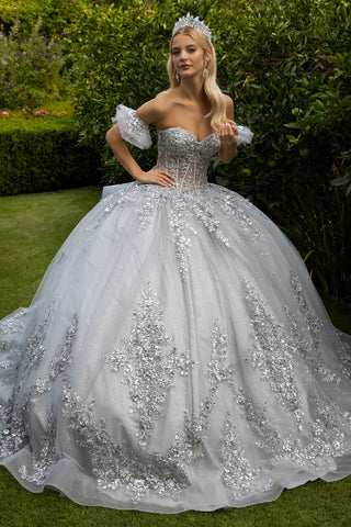 Trägerloses Korsett-Ballkleid von GLS Gloria GL3519