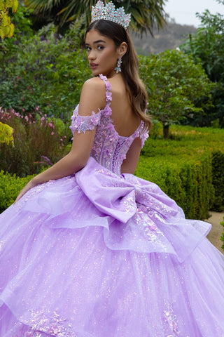 Schulterfreies Ballkleid mit Rüschen von GLS Gloria GL3520
