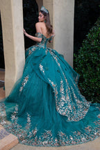 Applique Off Shoulder Ball Gown by GLS Gloria GL3522