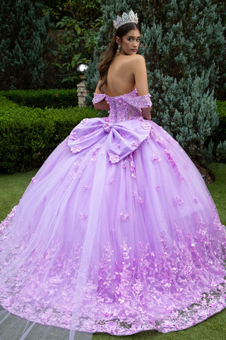 Schulterfreies Ballkleid mit Schleife von GLS Gloria GL3524