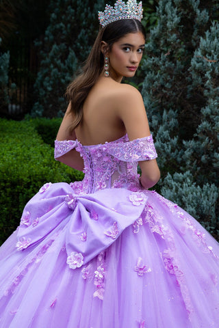 Schulterfreies Ballkleid mit Schleife von GLS Gloria GL3524