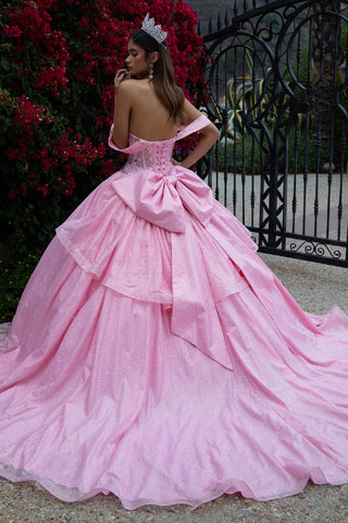 Schulterfreies Korsett-Ballkleid von GLS Gloria GL3527