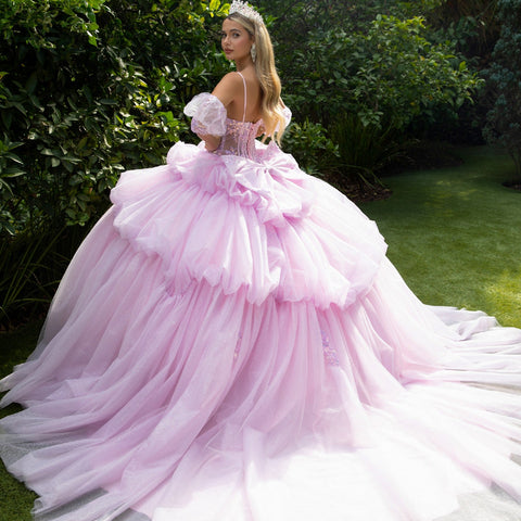 Ärmelloses Stufenballkleid von GLS Gloria GL3546