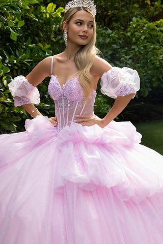 Ärmelloses Stufenballkleid von GLS Gloria GL3546