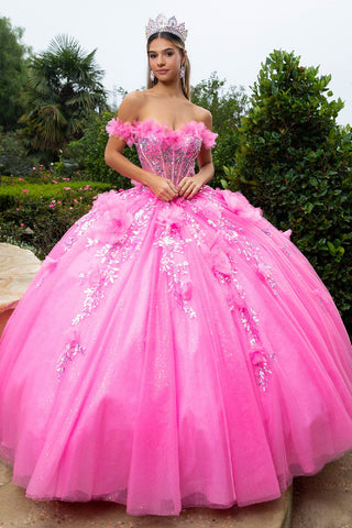 Schulterfreies Korsett-Ballkleid von GLS Gloria GL3547