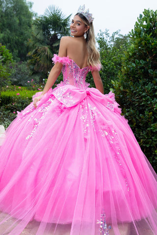 Schulterfreies Korsett-Ballkleid von GLS Gloria GL3547