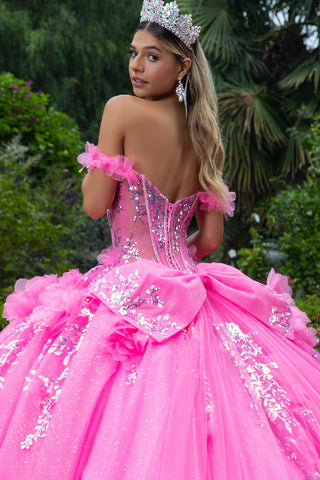Schulterfreies Korsett-Ballkleid von GLS Gloria GL3547