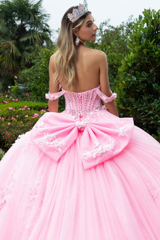 Schulterfreies Ballkleid mit Schleife von GLS Gloria GL3576