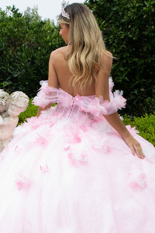 Schulterfreies Korsett-Ballkleid von GLS Gloria GL3608