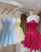 A-Linien-Trägerkleid Homecoming Kleid Niedliches Partykleid Y2133