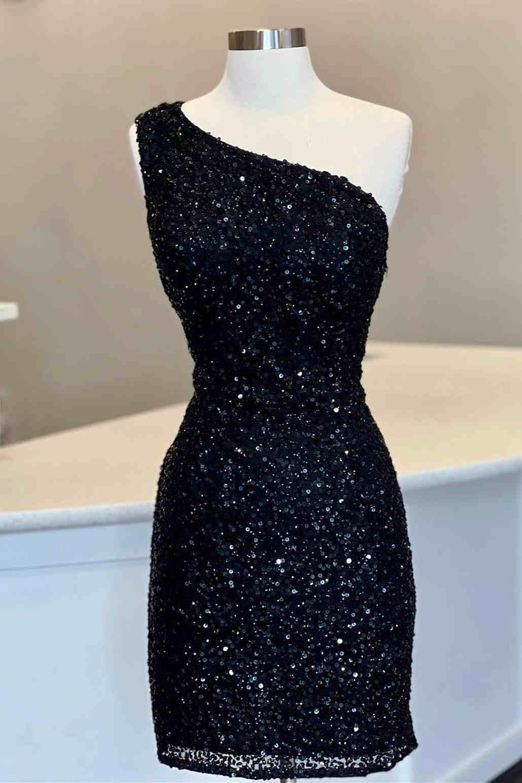Vestido Corto Rojo de Fiesta de Regreso a Casa con un Solo Hombro SYH23