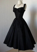 Schwarzes elegantes Cocktailkleid Kurzes Ballkleid Y4759