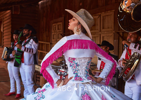 3-teiliges Charro Quinceanera-Kleid von Ragazza M51-151