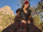 Corset Charro Quinceanera Dress by Ragazza MV55-155