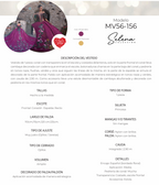 Floral Charro Quinceanera Dress by Ragazza MV56-156