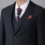 Fato de casamento masculino de alta costura personalizado, sala de vestidos, conjunto de fato em lã de alta qualidade, artesanato de luxo, sob medida