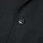 Men's black flat collar suit jacket, exquisite groom's suit, wedding suit, formal dress, groomsman's suit customization