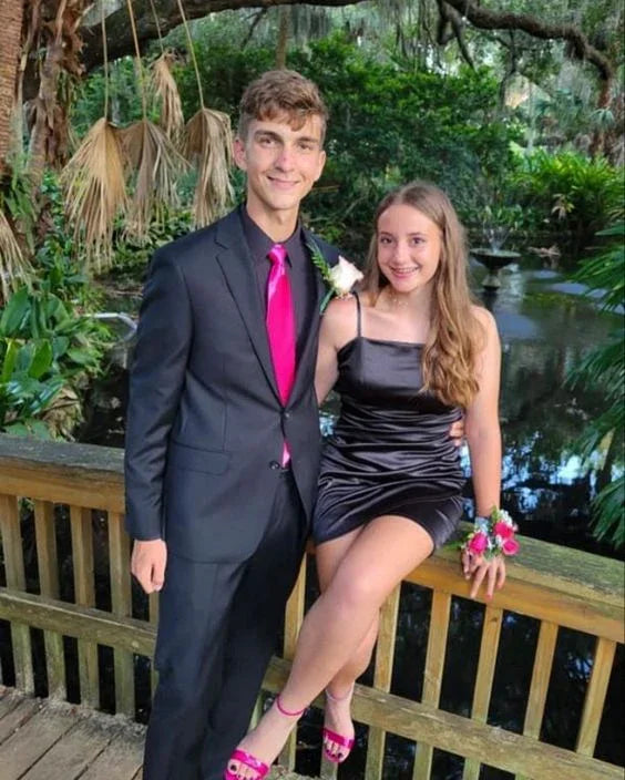 Sexy Schwarzes Heimkehrballkleid Schwarzes Partykleid Y6616