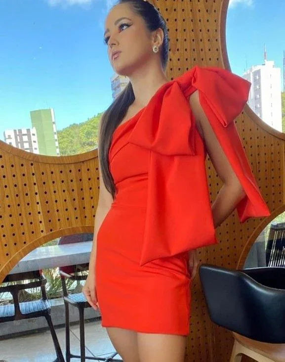 Elegancka Pomarańczowa Sukienka na Studniówkę i 18. Urodziny Y2716