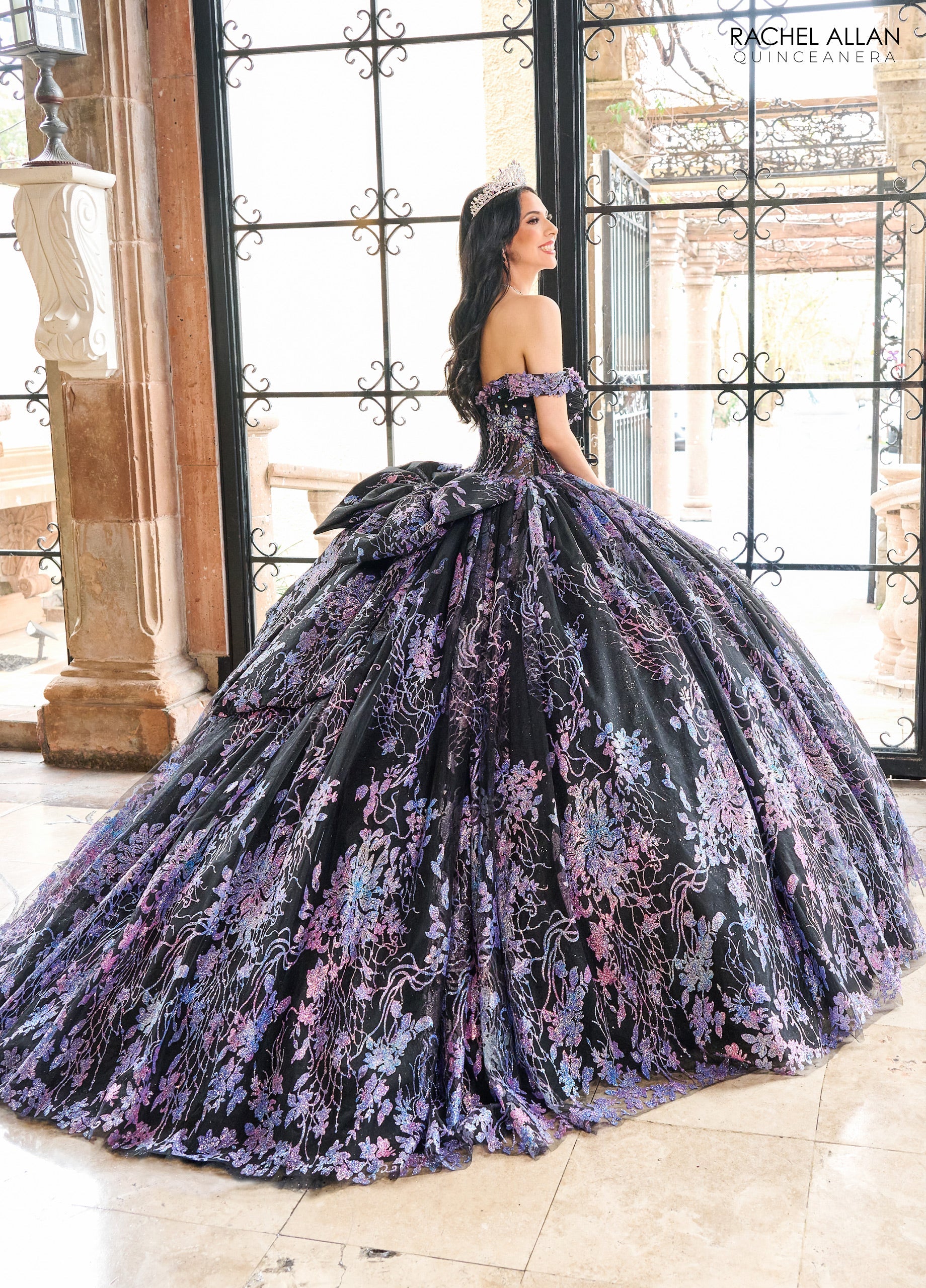 Off Shoulder Quinceanera Dress by Rachel Allan RQ1146