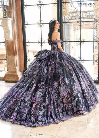 Schulterfreies Quinceanera-Kleid von Rachel Allan RQ1146