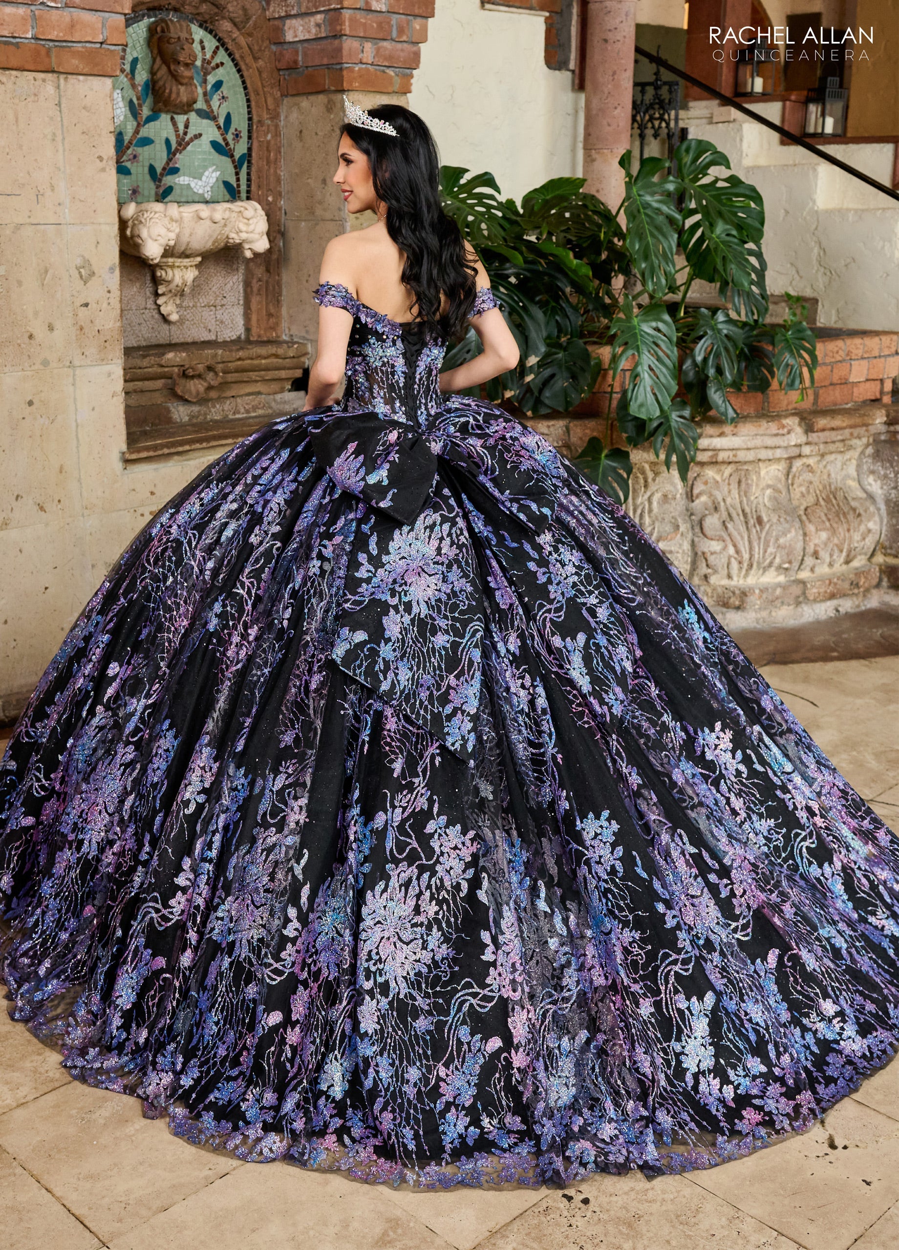 Off Shoulder Quinceanera Dress by Rachel Allan RQ1146