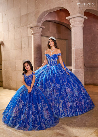 Schulterfreies Quinceanera-Kleid von Rachel Allan RQ1146