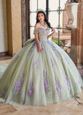 Schulterfreies Quinceanera-Kleid von Rachel Allan RQ1153