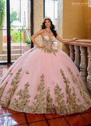 Ärmelloses Quinceanera-Kleid von Rachel Allan RQ1158