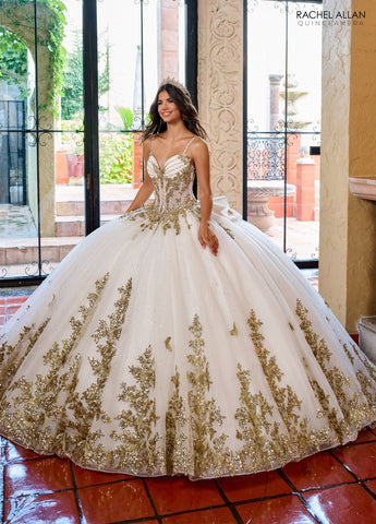 Ärmelloses Quinceanera-Kleid von Rachel Allan RQ1158