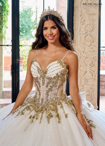 Ärmelloses Quinceanera-Kleid von Rachel Allan RQ1158