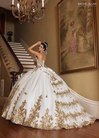 Ärmelloses Quinceanera-Kleid von Rachel Allan RQ1158