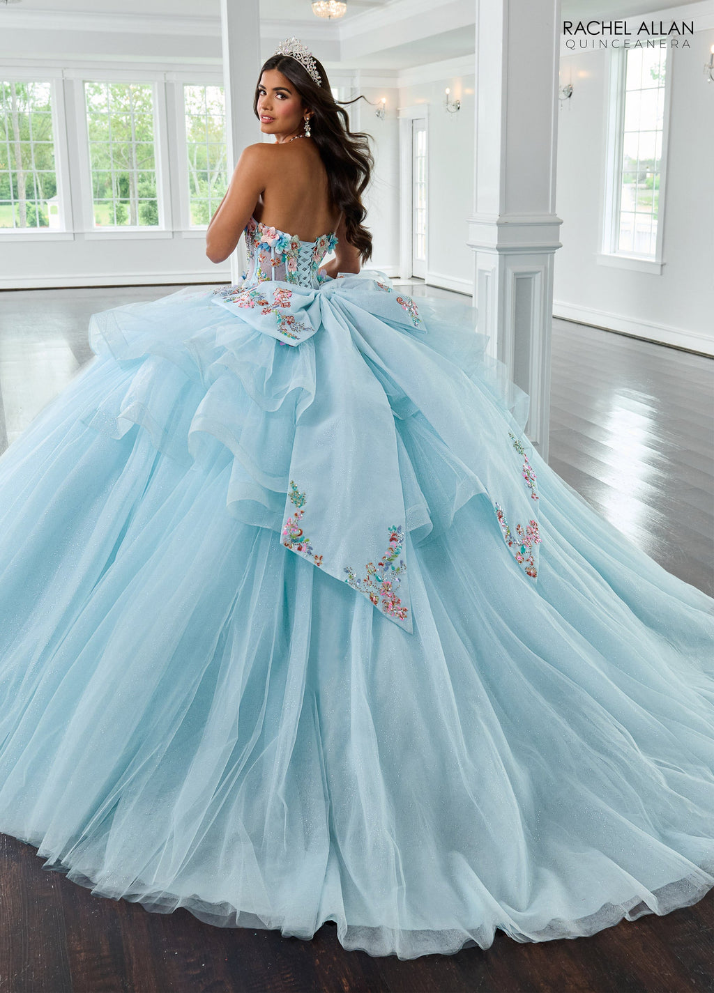 Long Sleeve Quinceanera Dress by Rachel Allan RQ1161