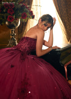 Strapless Quinceanera Dress by Rachel Allan RQ1163