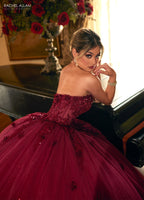 Strapless Quinceanera Dress by Rachel Allan RQ1163