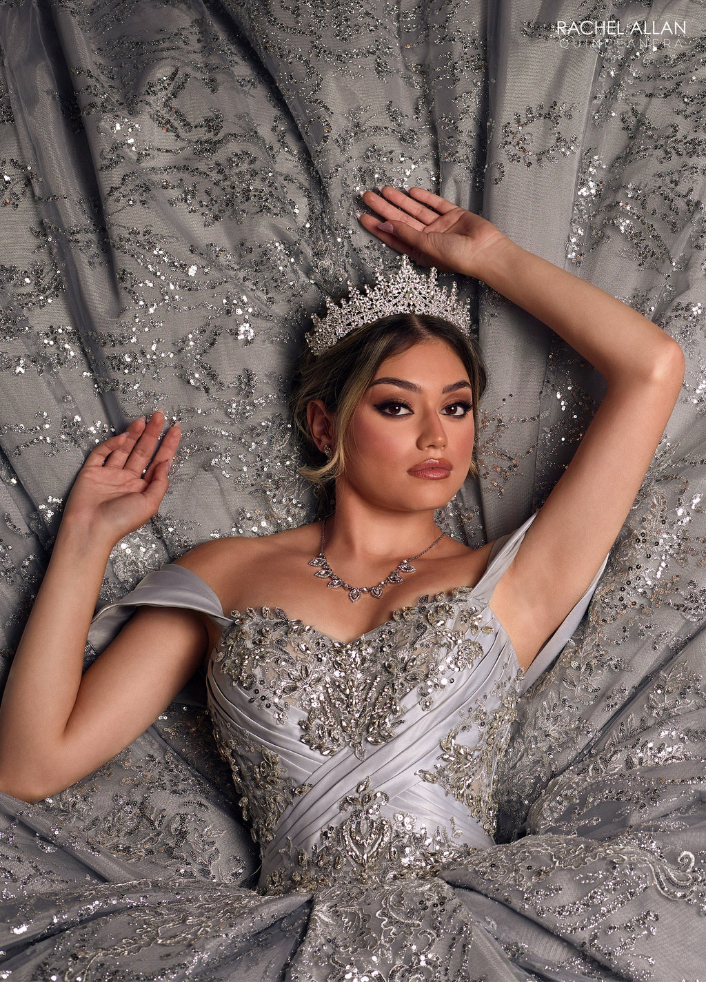 Off Shoulder Quinceanera Dress by Rachel Allan RQ2194