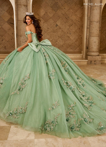 Schulterfreies Quinceanera-Kleid von Rachel Allan RQ2210