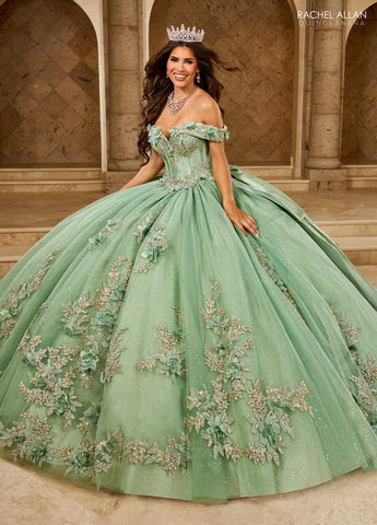 Schulterfreies Quinceanera-Kleid von Rachel Allan RQ2210
