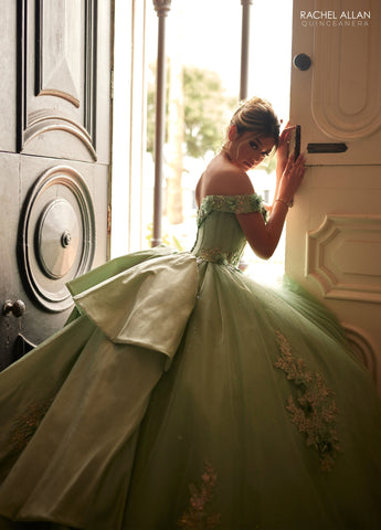 Schulterfreies Quinceanera-Kleid von Rachel Allan RQ2210