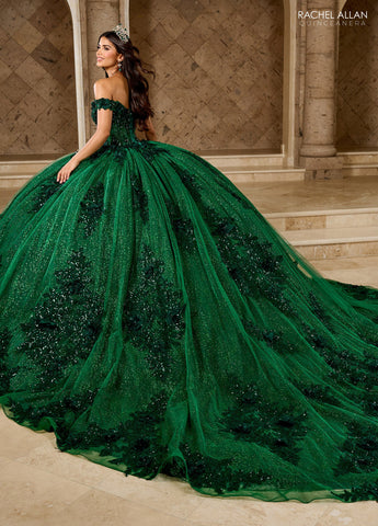Schulterfreies Quinceanera-Kleid von Rachel Allan RQ2215