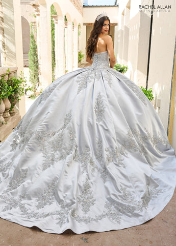 Langärmliges Quinceanera-Kleid von Rachel Allan RQ2217