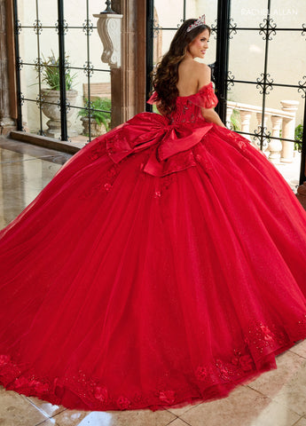 Schulterfreies Quinceanera-Kleid von Rachel Allan RQ2220