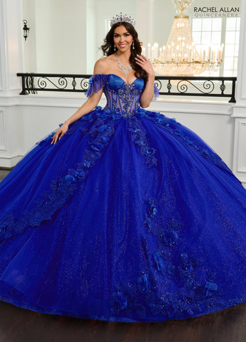 Schulterfreies Quinceanera-Kleid von Rachel Allan RQ2220