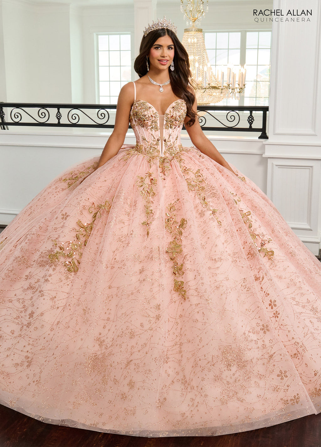 Sleeveless Quinceanera Dress by Rachel Allan RQ2221