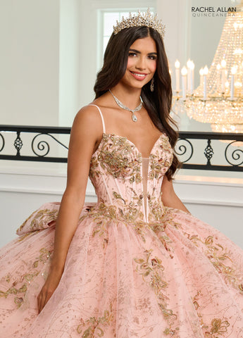 Ärmelloses Quinceanera-Kleid von Rachel Allan RQ2221